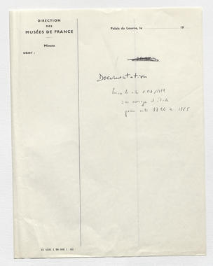 25_017 - Documentation exploitée; prises de notes sur ouvrages et études parus entre 1788 et 1965 (French) thumbnail