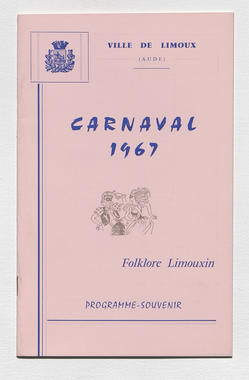 28_02 - Documentation : brochure imprimée du carnaval de Limoux; 1967 (French) thumbnail