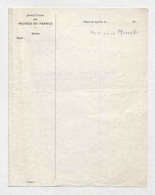 27_33 - Notes manuscrites concernant Minot (French) thumbnail
