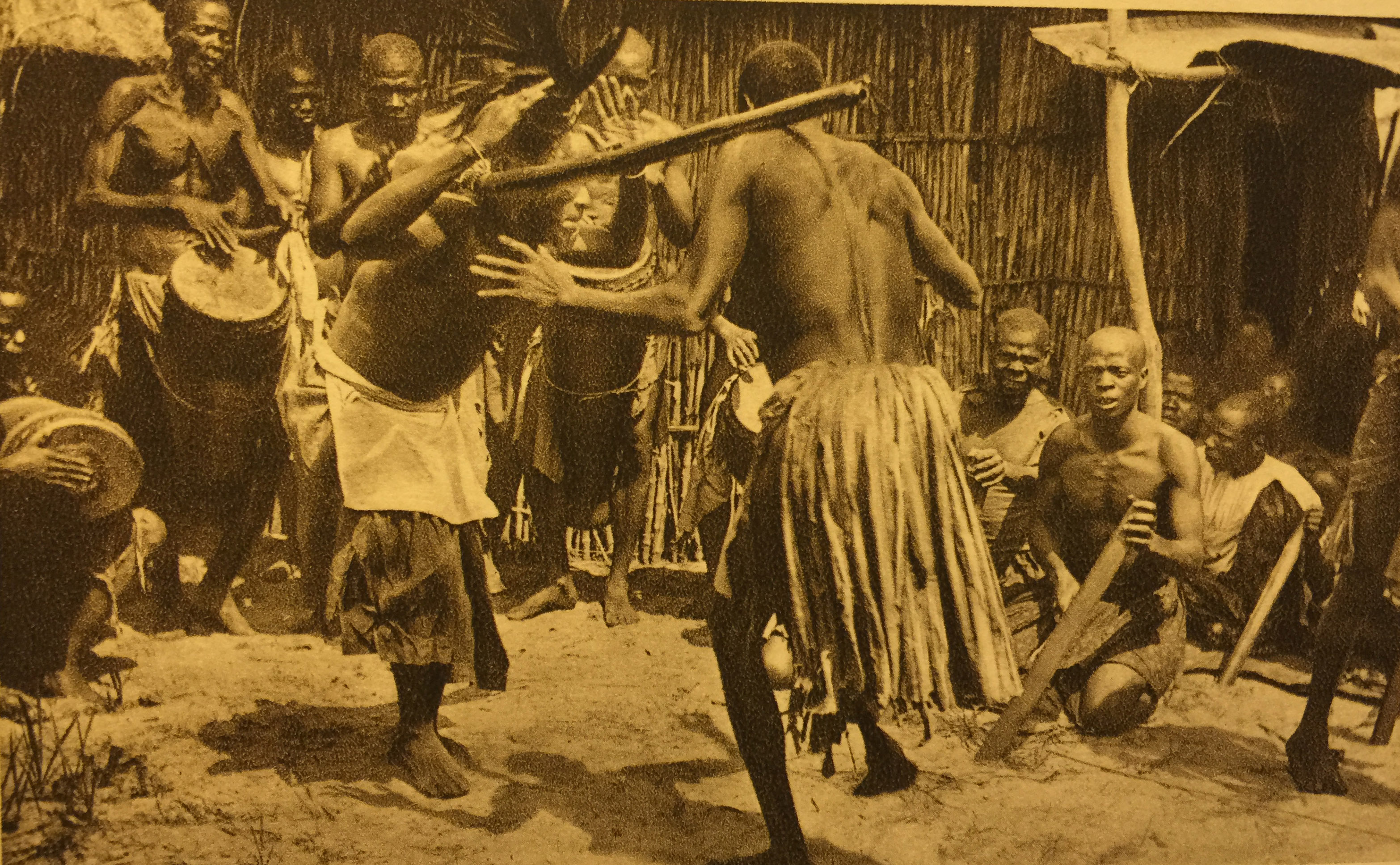Figure 10 -  Tirage
            photographique de Théophile Burnier. Zambie, entre 1899 et 1916.
            MEG ETHPH 421470.