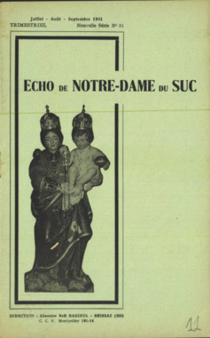 H.4.011. "Echo de Notre-Dame du Suc", BASCOUL Noël (dir) (French) thumbnail
