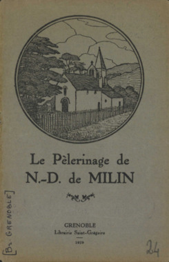 E.3.024. "Le pèlerinage de Notre-Dame de Milin" la vignette