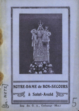 G.3.005. "Notre-Dame de Bon-Secours à Saint-Avold" la vignette