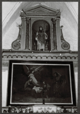 C.3.2.28.1.1.001. Église Saint-Martin, partie centrale du retable de l'autel majeur la vignette