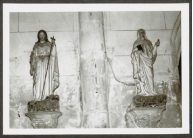 C.3.2.30.1.003. Église Saint-Laurent, statues de Sainte Marguerite et Sainte Apolline la vignette