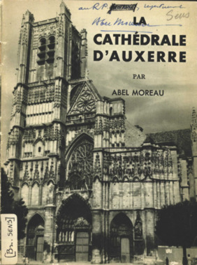 J.4.014. "La cathédrale d'Auxerre", MOREAU Abel la vignette