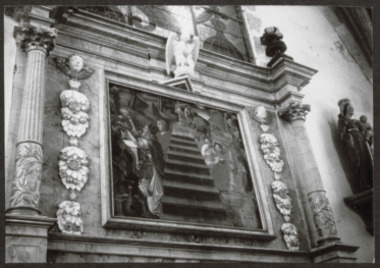 J.2.2.01.1.004. Retable de l'autel majeur : adoration du saint sacrement (French) thumbnail