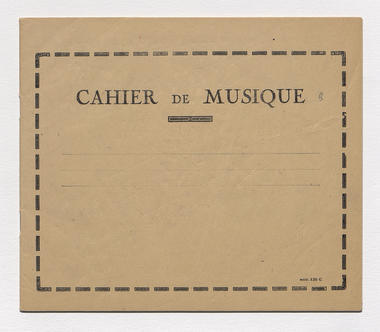 3_06 - Enquête; notations musicales : cahier de musique « B » (French) thumbnail