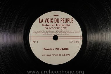 [F.07.01.a.] Écoutez Poujade  (French) thumbnail