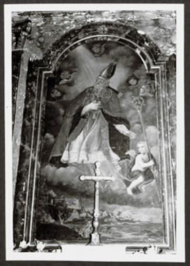 B.4.2.01.1.1.003. Église Saint-Bohaire, tableau central du retable de l'autel majeur la vignette