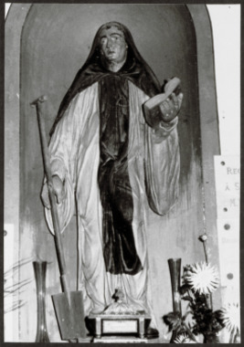 F.2.2.03.1.1.023. Église Saint Jean-Baptiste, statue de Saint Fiacre la vignette