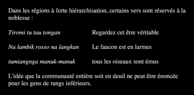 Exemples de vers réservés à certaines personnes. (French) thumbnail