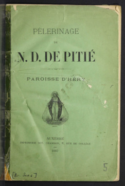 J.4.005. "Pèlerinage de N.D. de Pitié. Paroisse d'Héry" (French) thumbnail