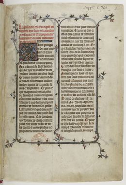 Bréviaire de Belleville, BnF lat. 1043, f. 002r (French) thumbnail