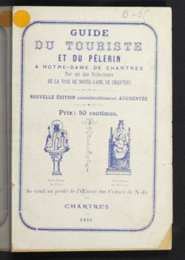 C.4.003. "Guide du touriste et du pèlerin à Notre-Dame de Chartres" la vignette