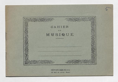 5_19 - Cahier de musique n° « 5 » (French) thumbnail
