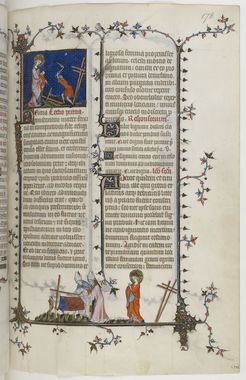Bréviaire de belleville, BnF. lat. 10483, f. 178r (French) thumbnail
