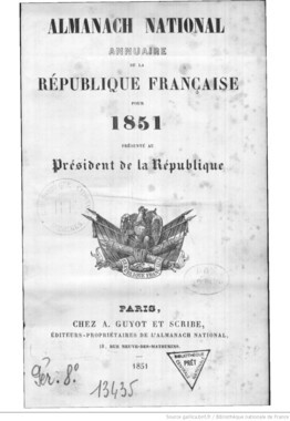 Les adresses des banques à Paris entre 1800 et 1867 la vignette