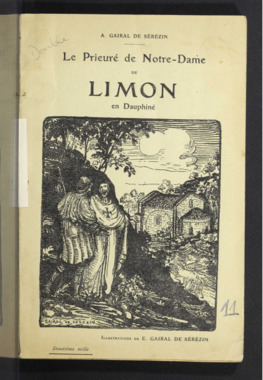 E.3.011. "Le Prieuré de Notre-Dame de Limon en Dauphiné", GARIAL de SEREZIN A. la vignette