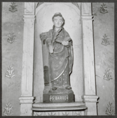 C.3.2.41.1.1.001. Église Notre-Dame, statue de Sainte Barbe la vignette