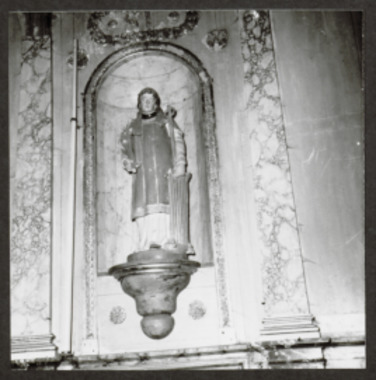 C.3.2.54.1.007. Église des Corvées, statue de Saint Laurent (French) thumbnail