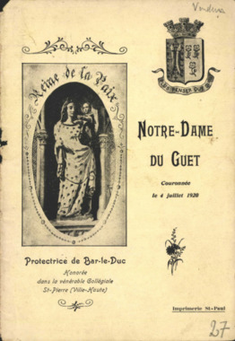 K.3.027. "Notre-Dame du Guet protectrice de Bar-le-Duc" (French) thumbnail
