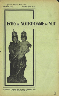 H.4.009. "Echo de Notre-Dame du Suc", BASCOUL Noël (dir) (French) thumbnail