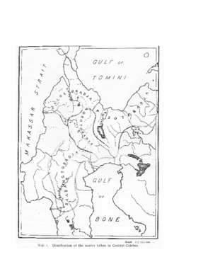 3. Distribution des ethnies selon W. Kaudern vers 1920., 3. Distribution of ethnic groups according to W. Kauder, around 1920. (indonésien), 3. Distribusi etnik menurut W. Kaudern sekitar tahun 1920. (indonésien) la vignette