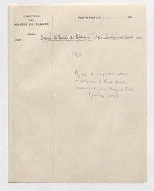 10.2_03 - Organisation générale; enquête du musée Massey : réponses des correspondants au questionnaire et synthèse la vignette