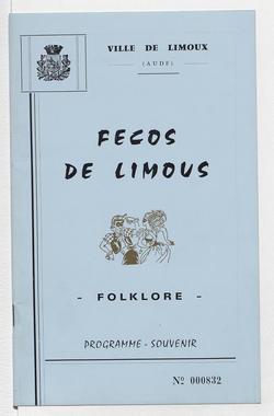 28_03 - Documentation : brochure imprimée du carnaval de Limoux; 1968 (French) thumbnail