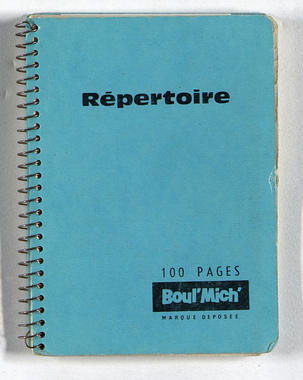 26.1_11 - Enquête : carnet Répertoire (French) thumbnail