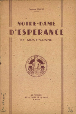 K.3.026. "Notre-Dame d'Espérance de Montplonne", Chanoine SOUPLET la vignette