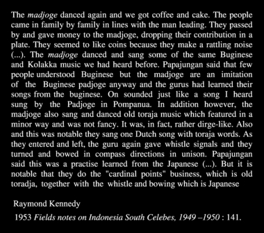 From Raymond Kennedy’s notes, 1953, Field Notes on Indonesia South Celebes, 1949–1950: 141., From Raymond Kennedy’s notes, 1953, Field Notes on Indonesia South Celebes, 1949–1950: 141. (French) thumbnail