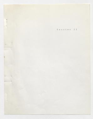 25_118 - « RCP n°28; Ethnomusicologie de l'Aubrac »; dactylogramme du rapport destiné à l'impression; 1966 - « Dossier II » la vignette
