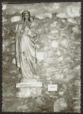 E.2.2.06.1.1.003. Chapelle de l'ancien couvent, statue de la Vierge la vignette