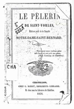 D.5.026. "Le pèlerin de Saint-Vorles" la vignette