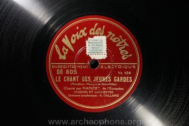 [C.3.75.a.] Le Chant des jeunes gardes  (French) thumbnail