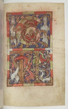 Missel de Limoges, Bibliothèque nationale de France, Latin 9438, f. 60r la vignette