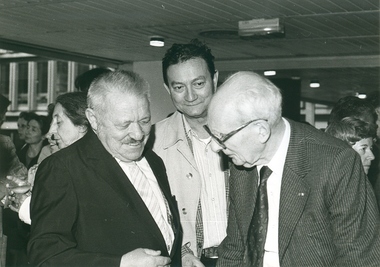 Lucien Bernot, Georges Condominas et Claude Levi Strauss la vignette