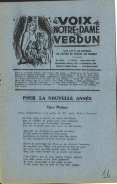 K.3.014. "La Voix de Notre-Dame de Verdun" (French) thumbnail