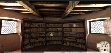 DEMONET Marie-Luce, Une reconstitution vraiment virtuelle de la bibliothèque de Montaigne la vignette
