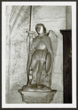 C.3.2.30.1.005. Église Saint-Laurent, statue de Saint Michel (French) thumbnail