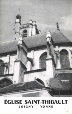 J.4.018. "Église Saint-Thibault, Joigny - Yonne", L. LEMEE (Curé) la vignette