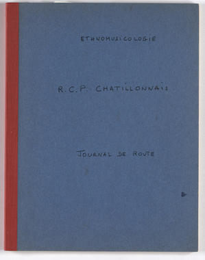 27_10 - « Ethnomusicologie; RCP Châtillonnais; journal de route – 1re campagne; 4-9 février 1967; CMD MPA » la vignette