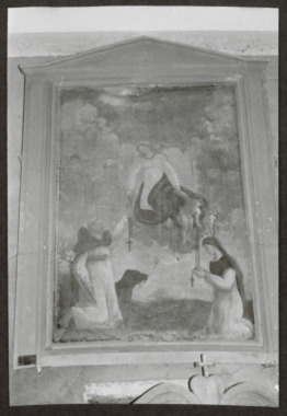 F.1.3.01.1.004. Église Saint-Fare (Achères-la-Forêt), tableau de la Vierge du Rosaire (French) thumbnail