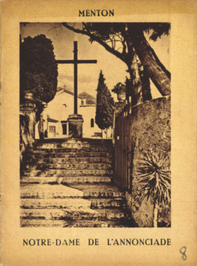 I.3.008. "Menton. Notre-Dame de l'Annonciade, sa chapelle, son monastère" (French) thumbnail