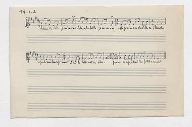 3_11 - Elaboration des terrains : transcriptions musicales sur feuilles volantes (French) thumbnail