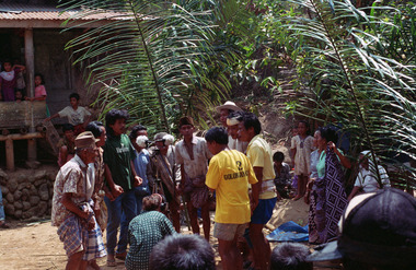 Gelong unnondo, maro ritual at Sereale, November 1993., Gelong unnondo, rituel maro à Sereale, novembre 1993. (French), Gelong Unnondo, ritus maro di Sereale, Nov. 1993. (Indonesian) thumbnail