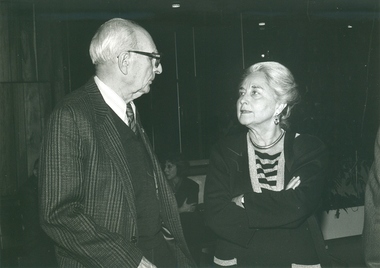 Claude Lévi-Strauss et Monique Morazé la vignette