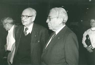 Claude Lévi-Strauss et Charles Morazé la vignette